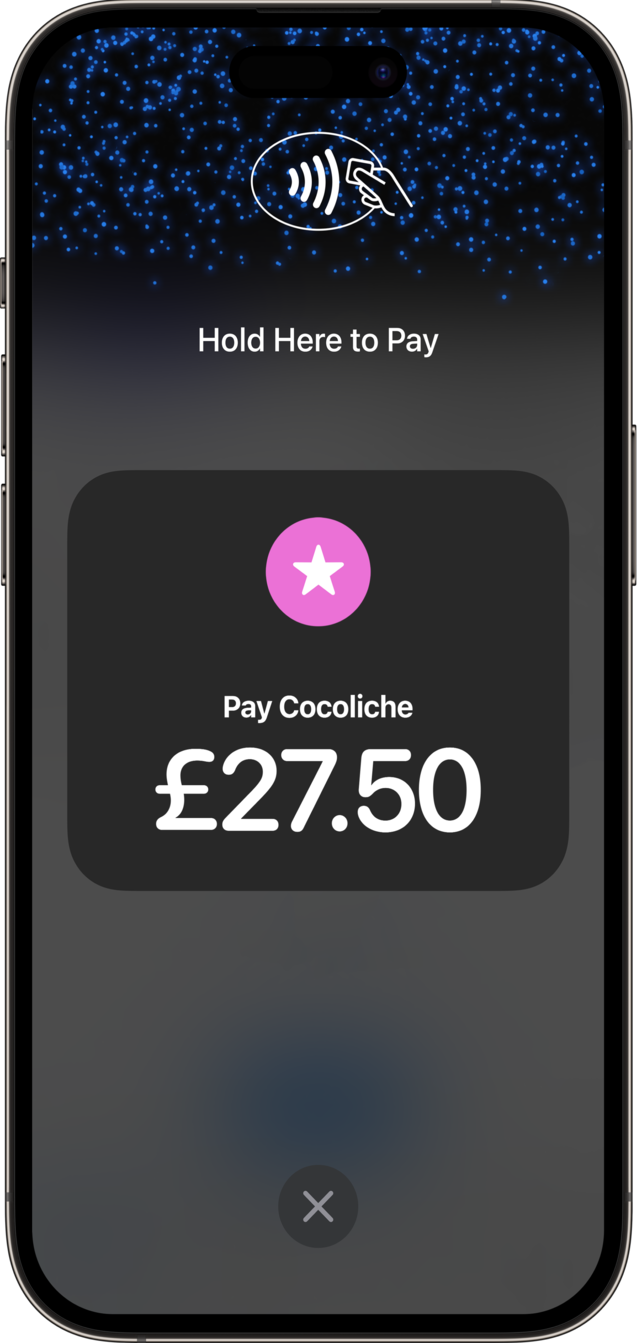 Tap to Pay on a mobile device